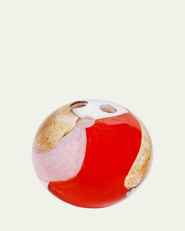Marble Glass Vase